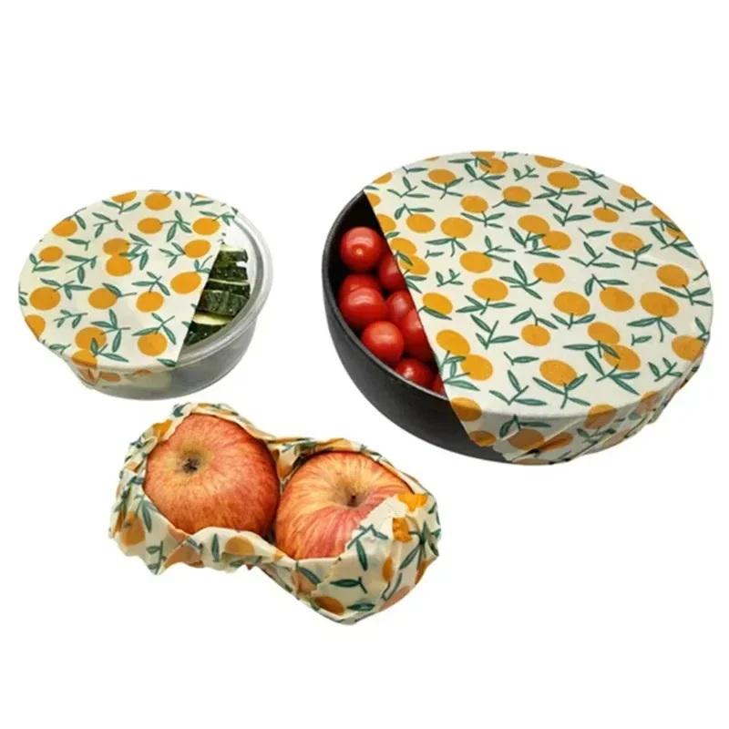 蜜蝋フードラップ 環境に優しいキッチンラップ 代替品 オーガ - Beeswax Food Cover のレビューと価格