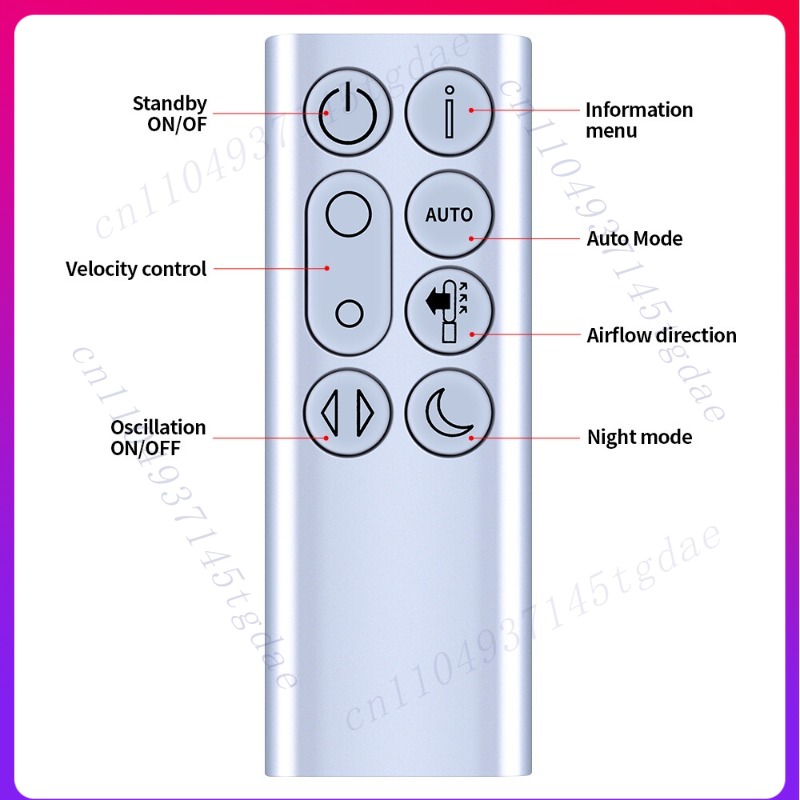 ダイソン浄化ファン用交換用リモコン DP04 TP04 TP - Dyson Fan Tp07 のレビューと価格